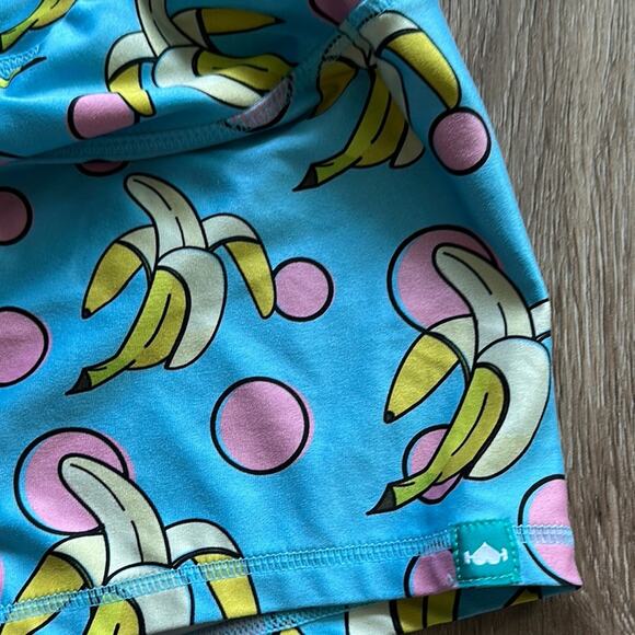 WOD Bottom Banana Polka Dot Printed Shorts Size Large Athletic Workout - Picture 3 of 4